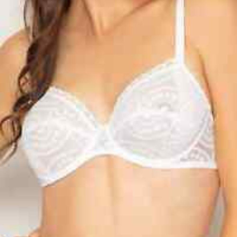 NWT Antigel By Lise Charmel Courbes Nature Full coverage Lace underwire bra 34B
